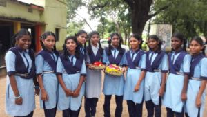 Preparation of Bathukamma